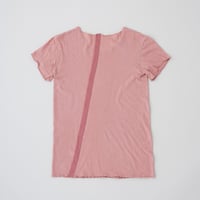 ケイト半袖Tシャツ　灰赤紫（はいあかむらさき）