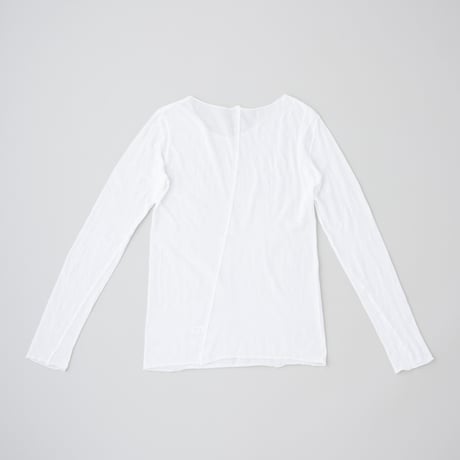 ケイト長袖Tシャツ　ホワイト
