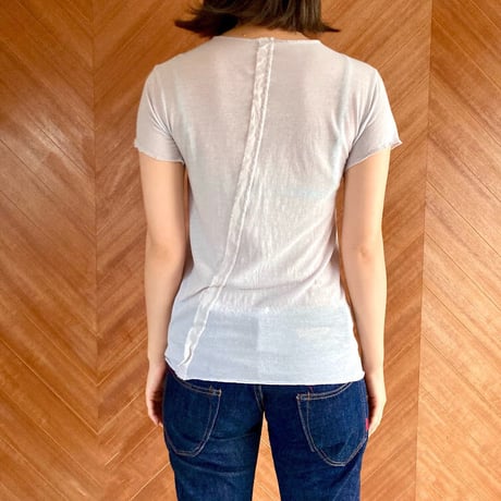 ケイト半袖Tシャツ　アイスグレー