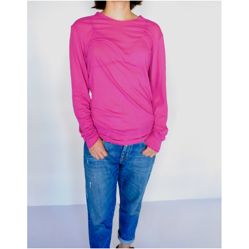AMI⭐ユニセックス 長袖Tシャツ 93546ec03596f03f86bc367d3e797a