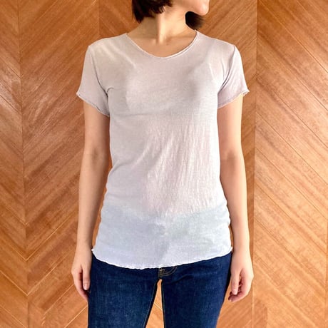 ケイト半袖Tシャツ　アイスグレー