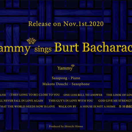 Yammy* sings Burt Bacharach【CD Album】