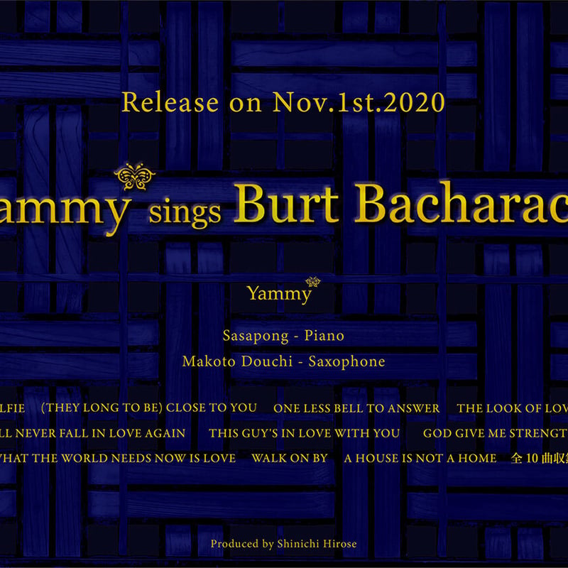 Yammy* sings Burt Bacharach【CD Album】 | Yammy M