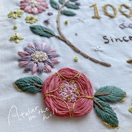 両親贈呈品 「Thank youボード刺繍」