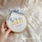 レインボー命名刺繍