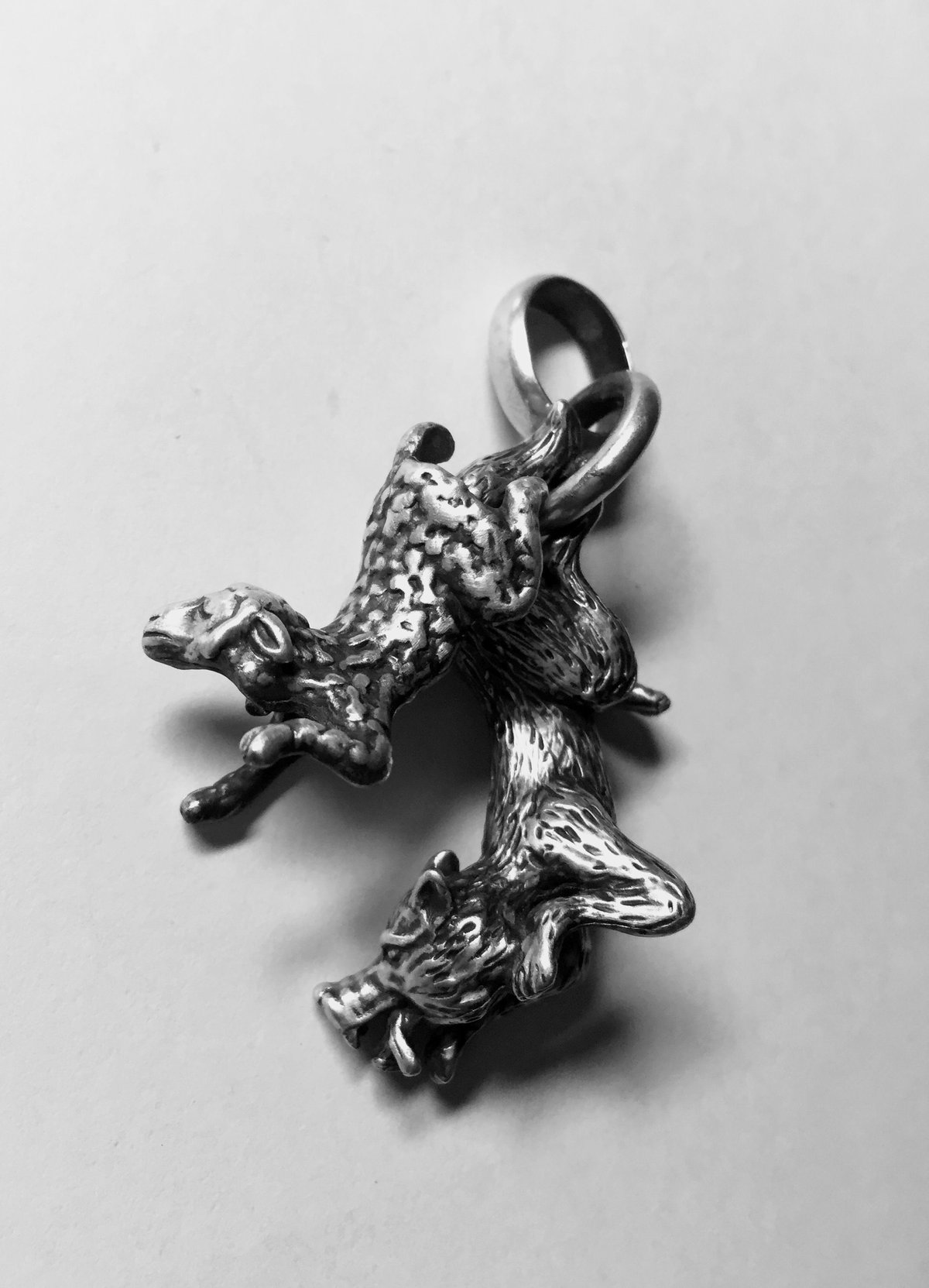 ◇シルバー ◇羊の皮を被った狼 ペンダント | progressive art jewelry