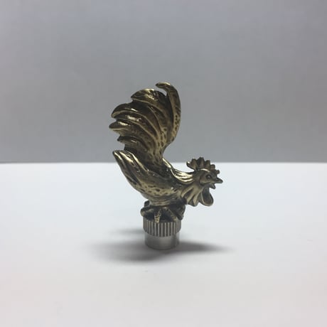 ◇真鍮◇威嚇ニワトリ バルブキャップ