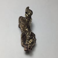 ◇真鍮◇羊の皮を被った狼 キーホルダー