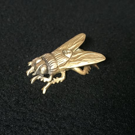 ブラス ハエ ピン / brass fly pin
