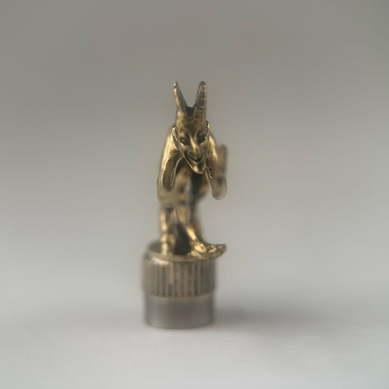 ◇真鍮◇デビル バルブキャップ | progressive art jewelry