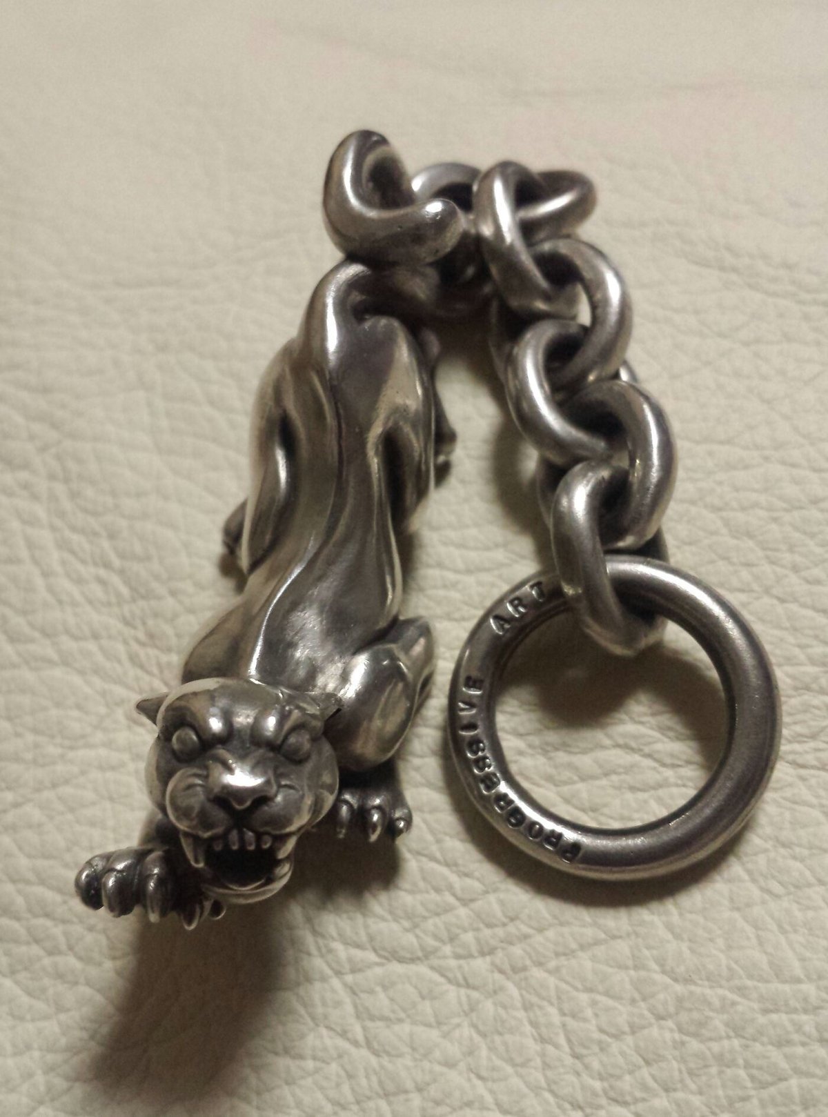 レア★ミーナカーリー★エナメル★不思議のパンダさん★キーチェーン パンサー キーチェーン /panther key chain | progressive ar