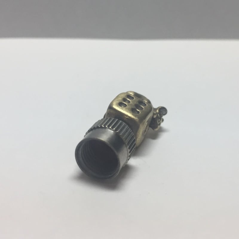 ◇真鍮◇ネズミ & サイコロ バルブキャップ | progressive art jewelry