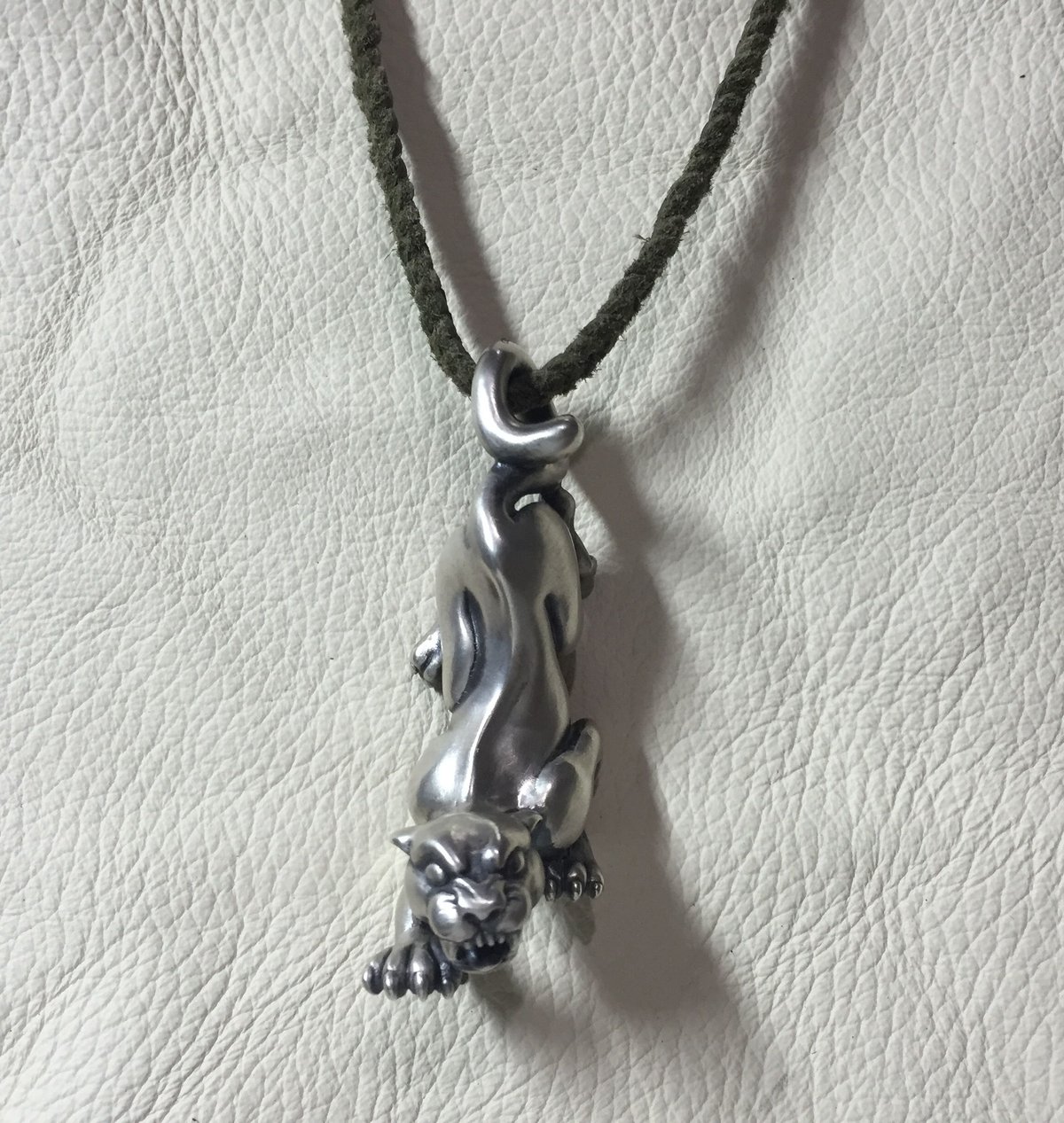 シルバー925 パンサー　ネックレス　トップ ◇シルバー ◇パンサー ペンダント | progressive art jewelry