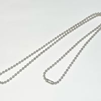 ◆ボールチェーン　ネックレス　　2.5mm