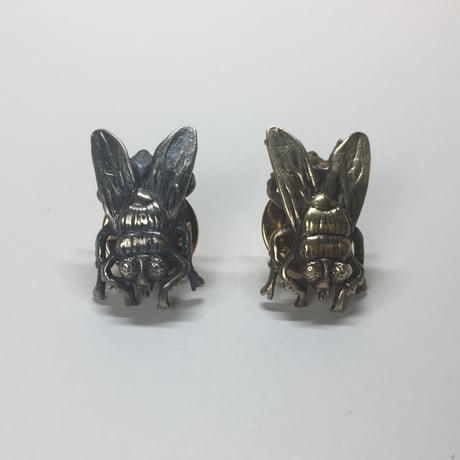小蠅 ピン 真鍮