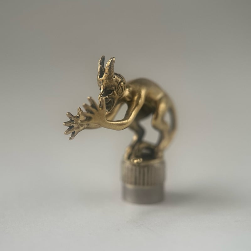 ◇真鍮◇デビル バルブキャップ | progressive art jewelry