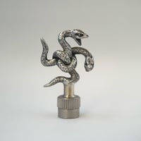 ◆シルバー◆スネーク バルブキャップ