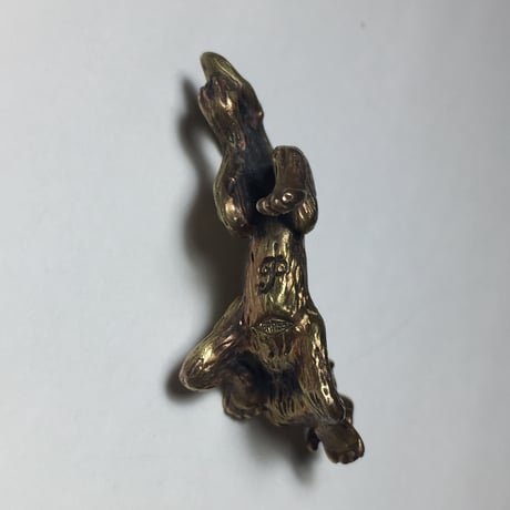 ◇真鍮◇狼キーホルダー