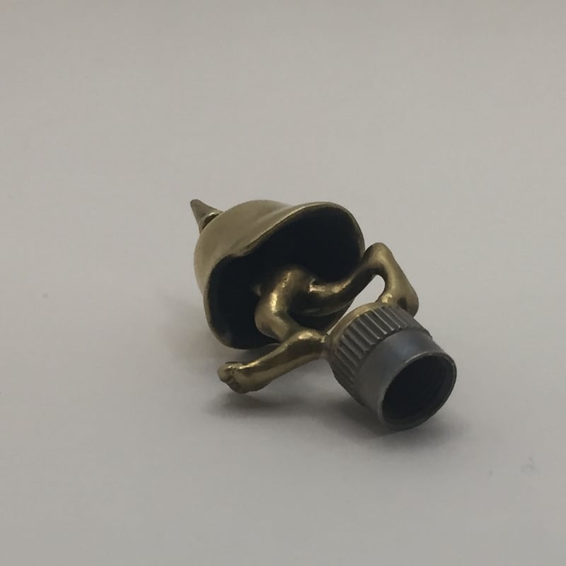 ◇真鍮 ◇ウォーキングメット バルブキャップ | progressive art jewelry