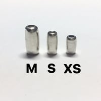 シルバーロングビーズ【S】 / silver long beads【S】