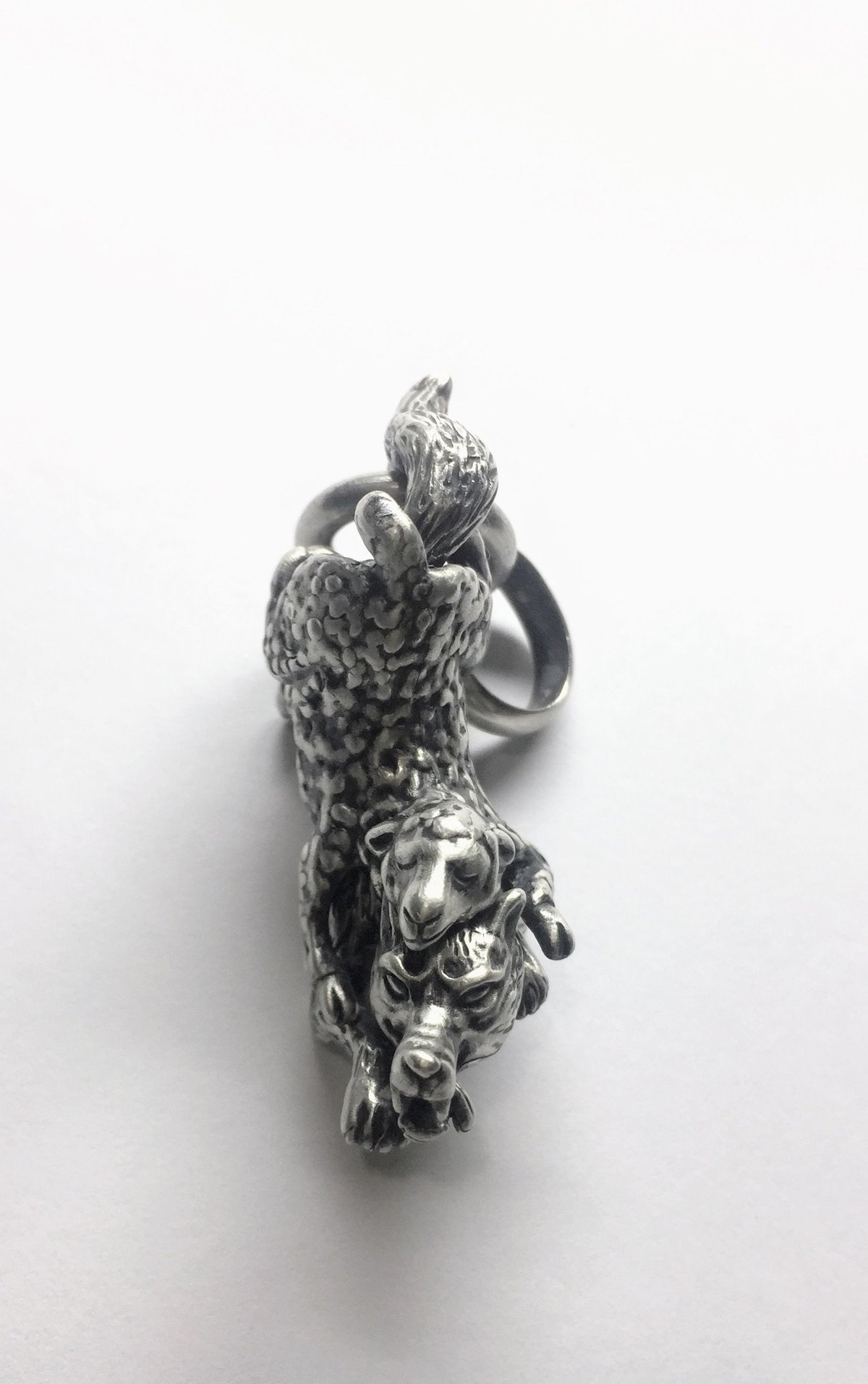 ◇シルバー ◇羊の皮を被った狼 ペンダント | progressive art jewelry