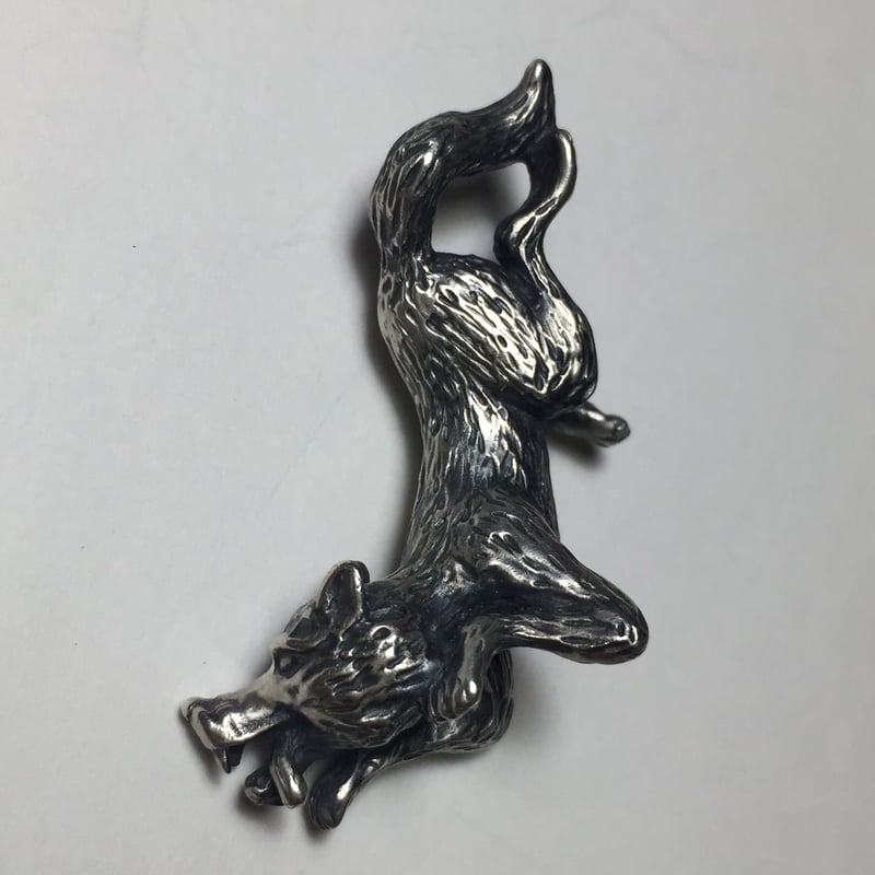 Chapter Silver スターリングシルバー キーリング オオカミ 狼