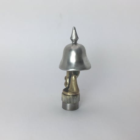 ■シルバー×真鍮■ウォーキングメット バルブキャップ