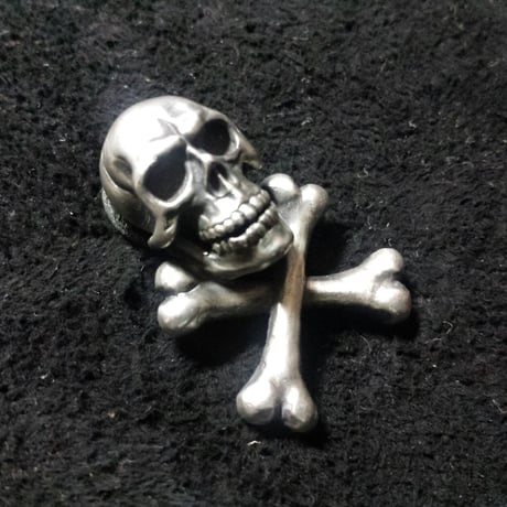 クロスボーン スカル コンチョ / cross bone skull concho