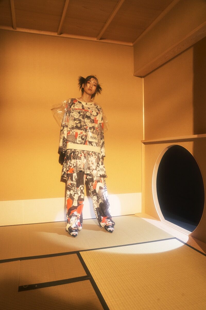 MEEWEE×Suehiro Maruo 少女椿 PANTS | MEEWEE