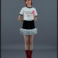 【My Melody ✕ MEEWEE ✕ LAND by MILKBOY】TEE