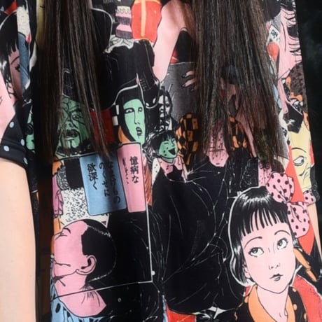 suehiro maruo tee  patterned all over