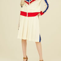 Bijou skirt white