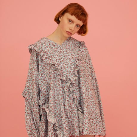 3D FRILL DRESS Flower BL