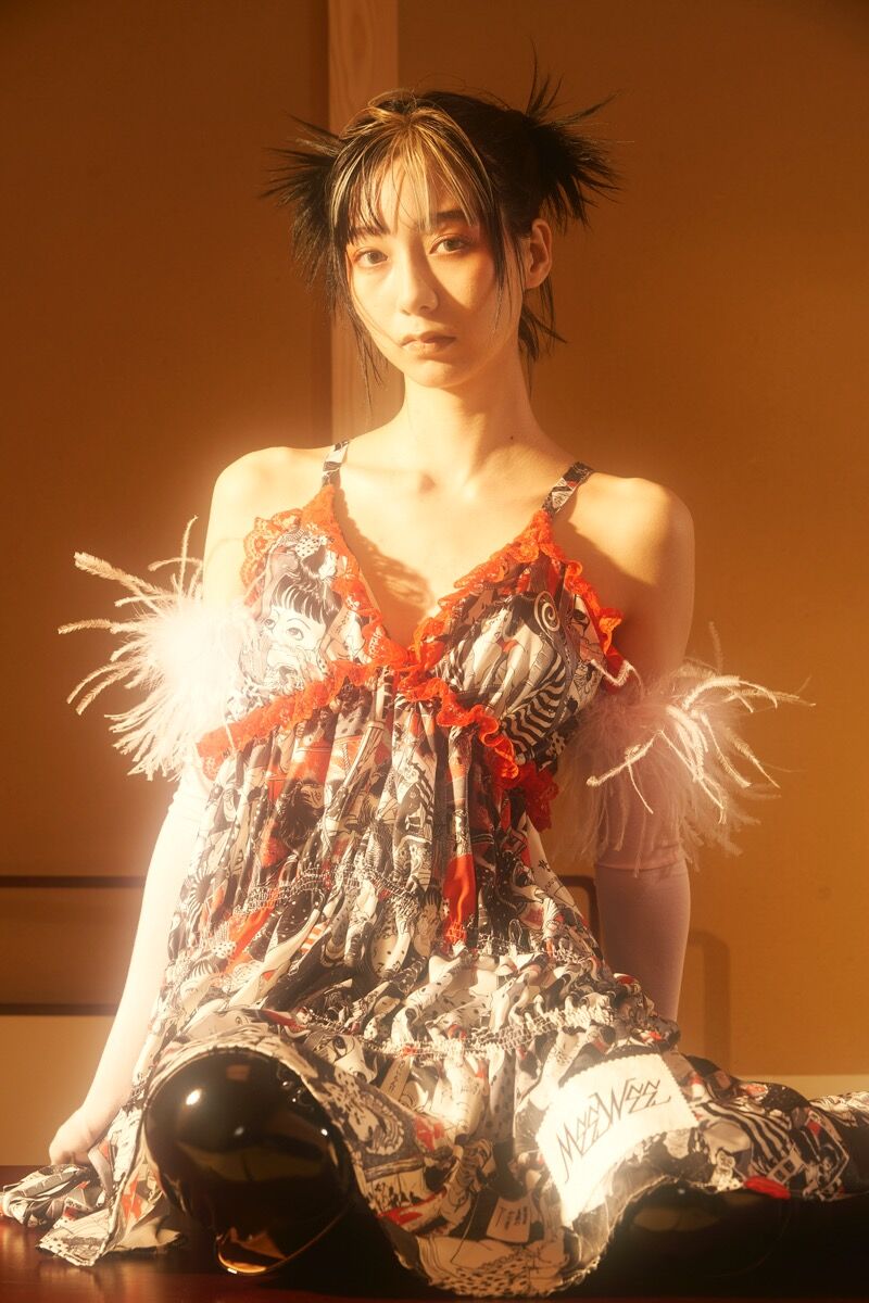 MEEWEE×Suehiro Maruo 少女椿 Night dress | MEEWEE