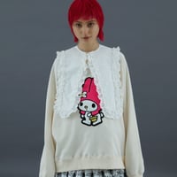 つけ襟 LACE LONG