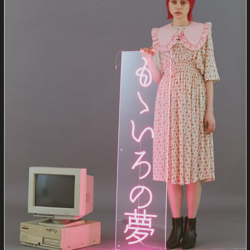 meewee dinkee ワンピース meewee dinkee 少女椿 ワンピース タイツ付き