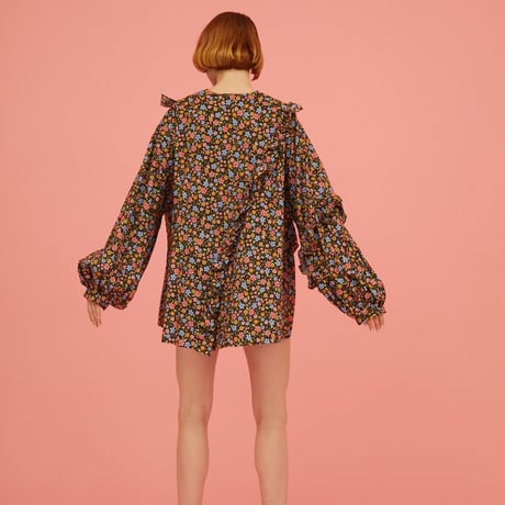 3D FRILL DRESS Flower B