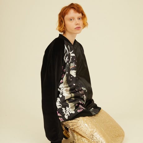 Luxury skirt gold