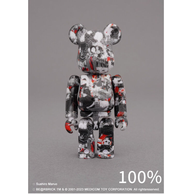 BE@RBRICK MEEWEE × Suehiro Maruo 少女椿 100% & 400