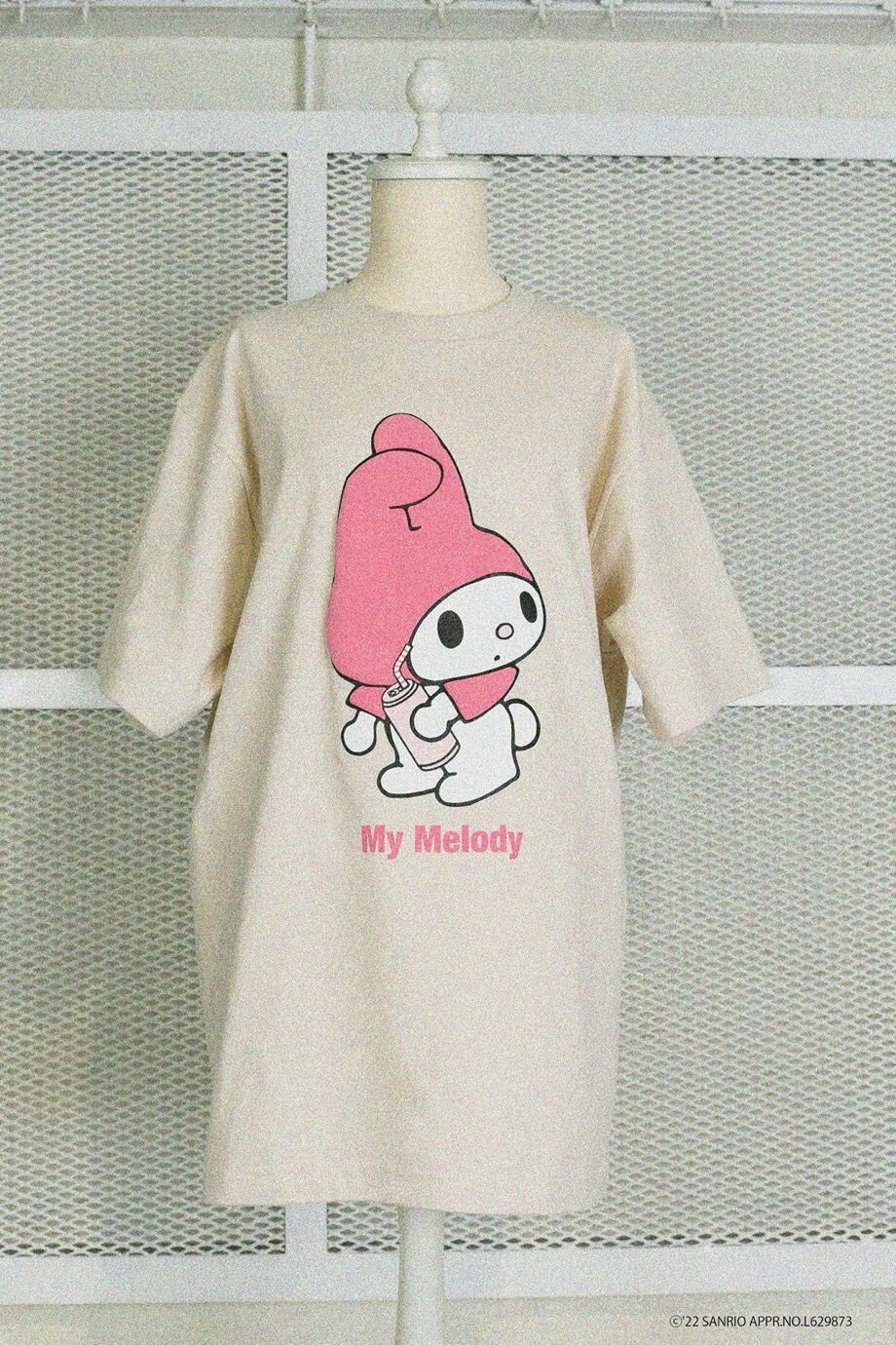 My Melody ✕ MEEWEE ✕ LAND by MILKBOY】BIG TEE | My Melody ✕ MEEWEE ✕ LAND by MILKBOY】BIG TEE |