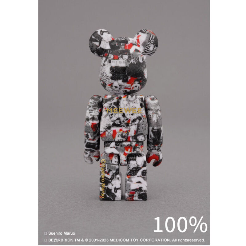 BE@RBRICK MEEWEE × Suehiro Maruo 少女椿 100% & 400