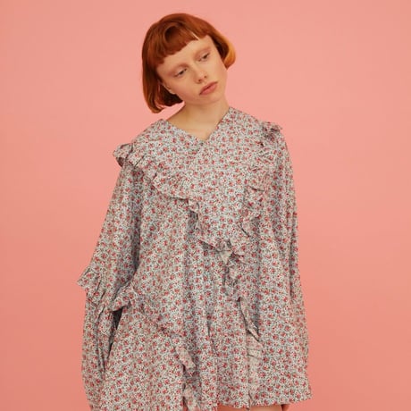 3D FRILL DRESS Flower BL