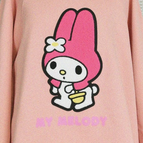 【My Melody ✕ MEEWEE ✕ LAND by MILKBOY】WAPPEN SWEAT