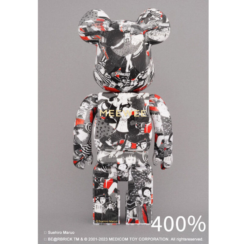 BE＠RBRICK MEEWEE×Suehiro 少女椿 100％ 400％