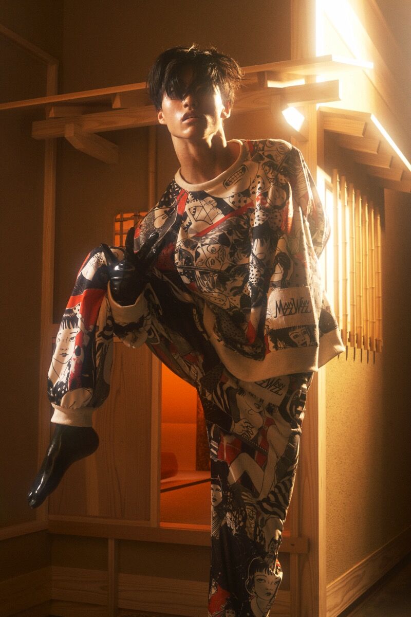 MEEWEE×Suehiro Maruo 少女椿 PANTS | MEEWEE