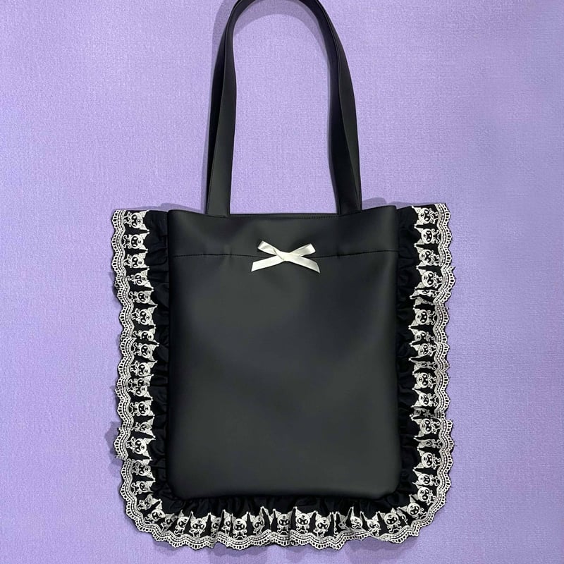 限定30個【KUROMI ✕ MEEWEE ✕ LAND by MILKBOY】TOTE BA 限定30個【KUROMI ✕ MEEWEE ✕ LAND by MILKBOY】TOTE BA