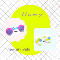 Hamy / PVC dot pierce/earring