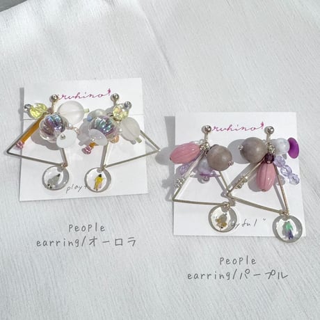 aruhino ⚪︎playful pierce/earrings