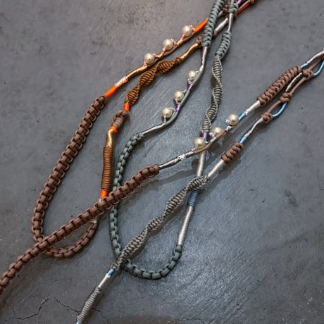 Asherry shoulder strap / Pearl bubbley _ssオレンジ