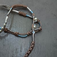 Asherry shoulder strap / Pearl bubbley _ssスカイブルー